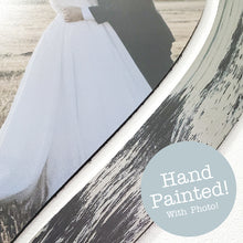 Load image into Gallery viewer, Wedding Heart Wall Decor with Custom Name and Photo