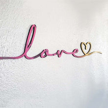 Load image into Gallery viewer, love 3D Wall Art