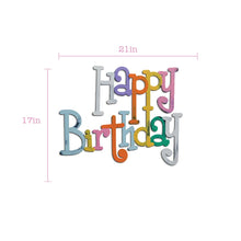 Load image into Gallery viewer, Happy Birthday 3D Wall Decor
