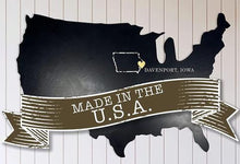 Load image into Gallery viewer, Christmas Nativity Wall Art, Handpainted 3D Wall Decor, 18x23 Inches, White with Gold Paint