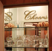 Load image into Gallery viewer, gold sign in context