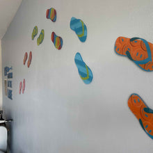 Load image into Gallery viewer, Sandal Wall Art, Original Print Under Acrylic Glass