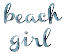 Load image into Gallery viewer, beach girl signage
