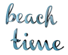 Load image into Gallery viewer, beach time sign
