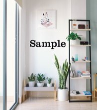 Load image into Gallery viewer, custom block letter wall decor