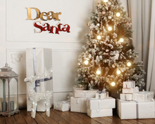 Load image into Gallery viewer, dear santa wall decor