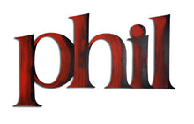 Load image into Gallery viewer, Hand Painted Custom Name Wall Decor