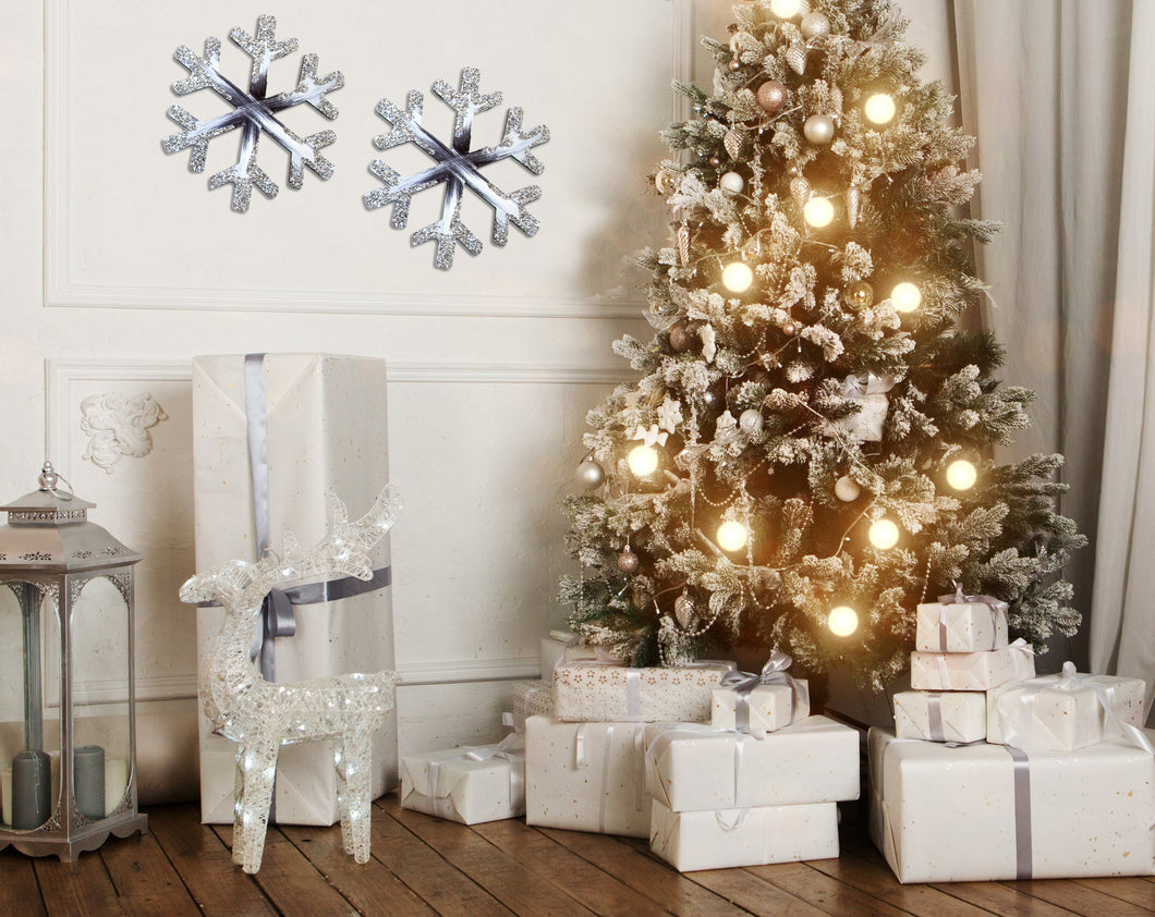 snowflake wall decor