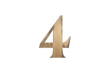 Load image into Gallery viewer, Hand-Painted Americana 3D House Numbers - 9 Inches High - Customizable and Ready to Hang - Made in USA

