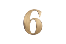 Load image into Gallery viewer, Hand-Painted Americana 3D House Numbers - 9 Inches High - Customizable and Ready to Hang - Made in USA
