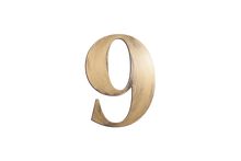 Load image into Gallery viewer, Hand-Painted Americana 3D House Numbers - 9 Inches High - Customizable and Ready to Hang - Made in USA
