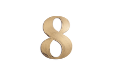 Load image into Gallery viewer, Hand-Painted Americana 3D House Numbers - 9 Inches High - Customizable and Ready to Hang - Made in USA
