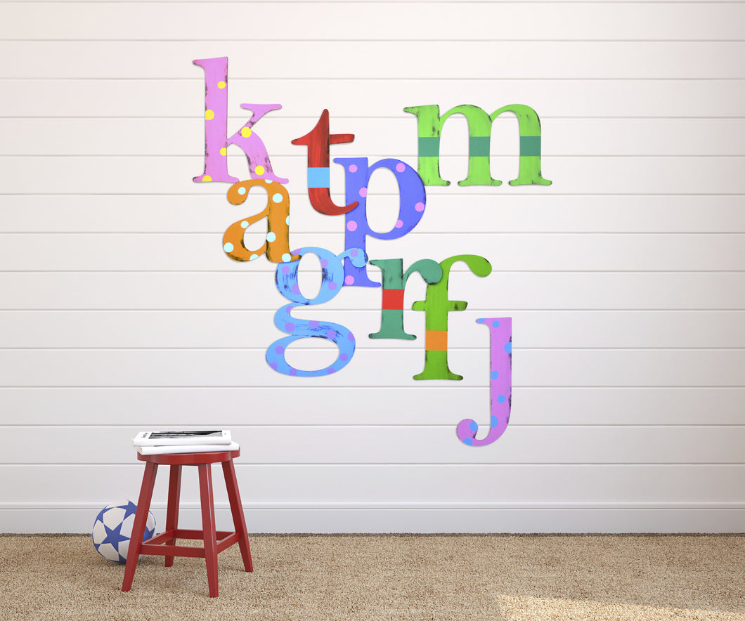 monogram wall decor