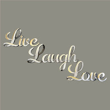 Load image into Gallery viewer, White and Gold 3D wall decor
