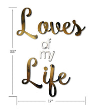 Load image into Gallery viewer, wall decor measurements
