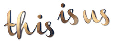 Load image into Gallery viewer, this is us Hand Painted Wall Decor

