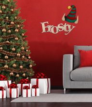 Load image into Gallery viewer, elf hat wall decor
