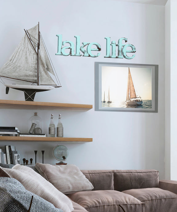 lake life wall decor