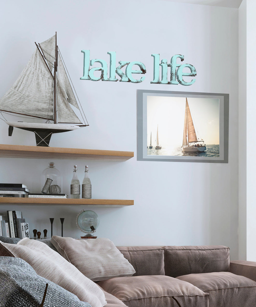 lake life wall decor