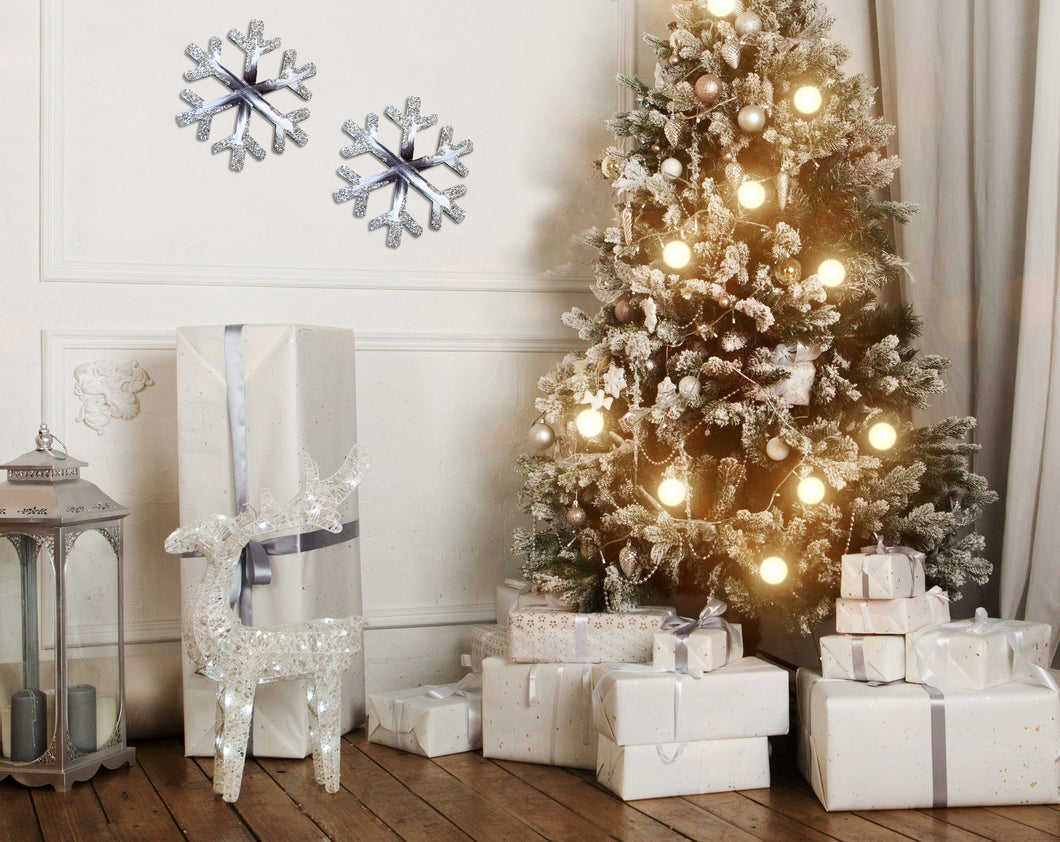 snowflake wall decor